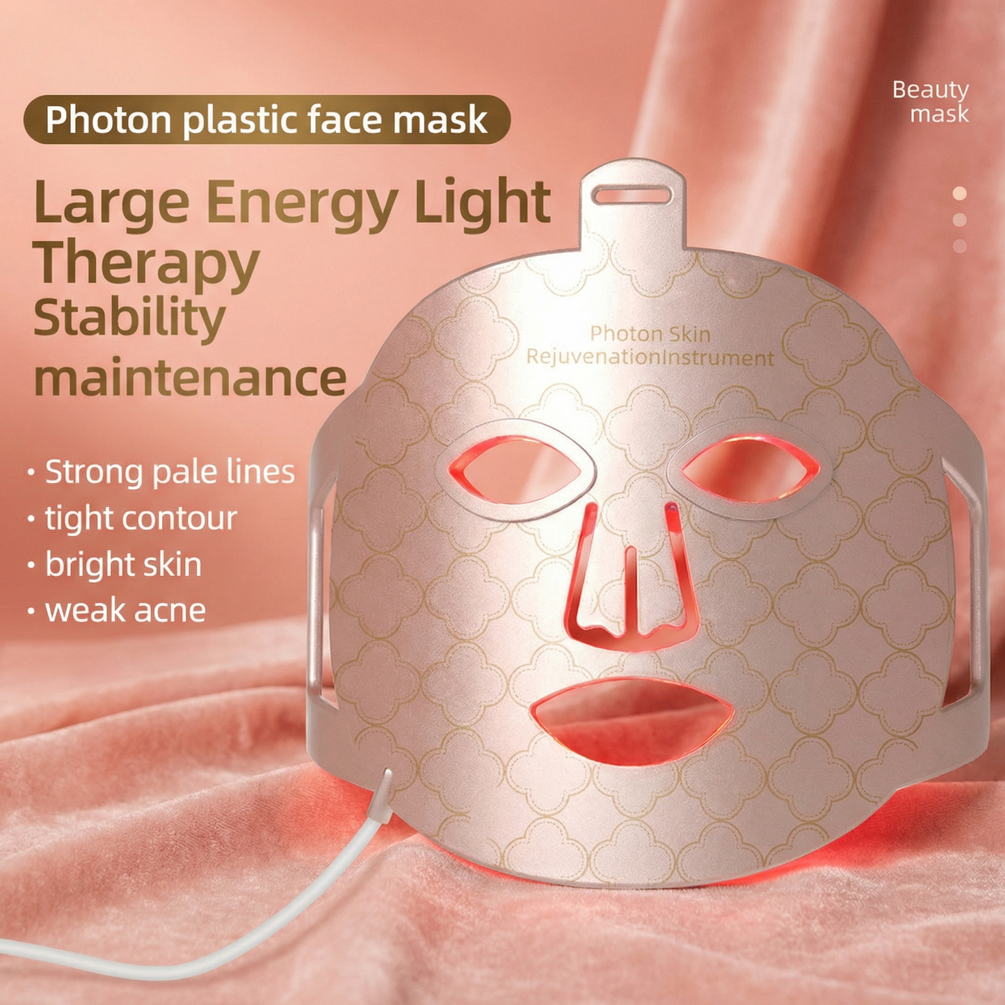 LED Mask: NIR-Powered Rejuvenating